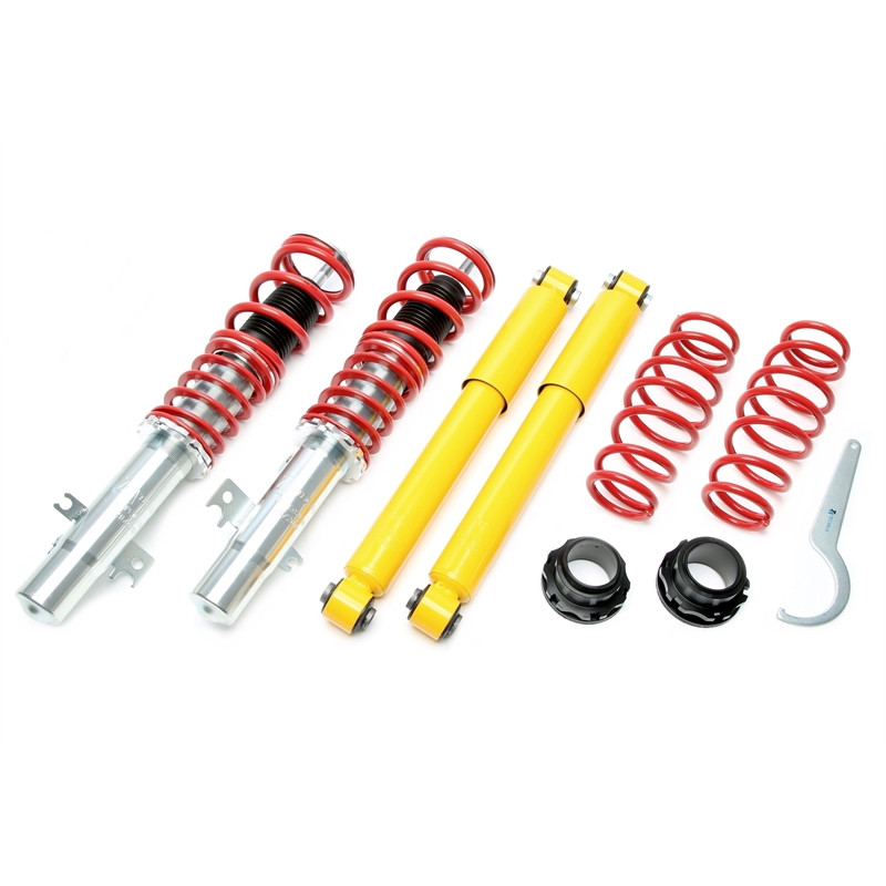 Assetto sportivo a ghiera regolabile per Peugeot 207 / 207 SW  ant. Ø 47mm W (Cod. T-*EVOGWPE05)