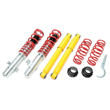 Assetto sportivo a ghiera regolabile per Peugeot 207 / 207 SW  ant. Ø 47mm W (Cod. T-*EVOGWPE05)