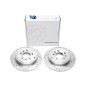 set dischi freno sportivi  post. per Peugeot 607 (Cod. T-EVOBS1544P)