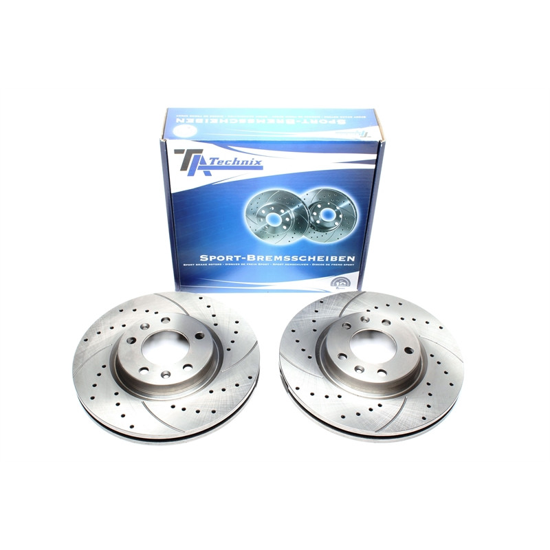 set dischi freno sportivi  ant. per Peugeot 407 / 407SW / 508 / 508SW / 607 (Cod. T-EVOBS20039P)