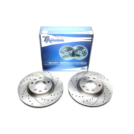 set dischi freno sportivi  ant. per Peugeot 407 / 407SW / 508 / 508SW / 607 (Cod. T-EVOBS20039P)