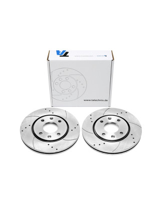 set dischi freno sportivi  ant. per Peugeot 406 / 406 Break (Cod. T-EVOBS2489P)