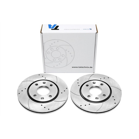 set dischi freno sportivi  ant. per Peugeot 406 / 406 Break (Cod. T-EVOBS2489P)