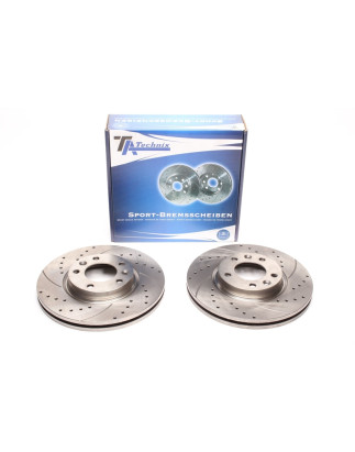 set dischi freno sportivi  ant. per Peugeot 407 / 407 SW / 508 / 508 SW / 607 (Cod. T-EVOBS2981P)