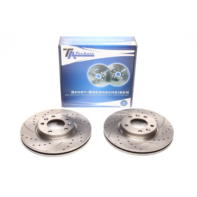 set dischi freno sportivi  ant. per Peugeot 407 / 407 SW / 508 / 508 SW / 607 (Cod. T-EVOBS2981P)
