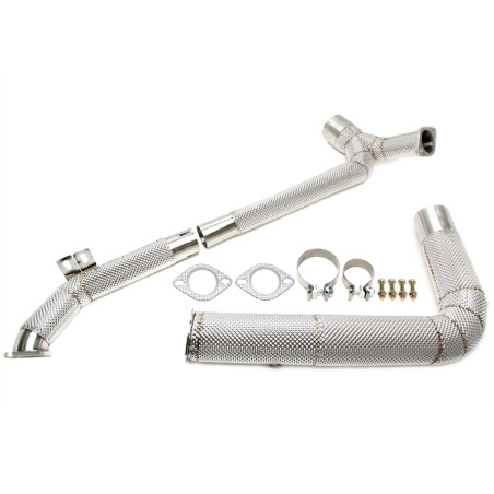 Downpipe con protection tranne convertitore catalitico 3-piecesper Porsche 718 Boxster/718 Cayman...
