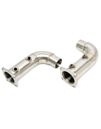Downpipe tranne catalystper Porsche 911 3.8l Turbo  991 (Cod. T-06PO007)
