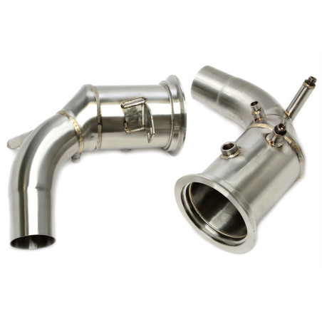 Downpipe tranne convertitore catalitico per Porsche 911 Carrera 3.0l Biturbo (DFI)  992 (Cod. T-06PO