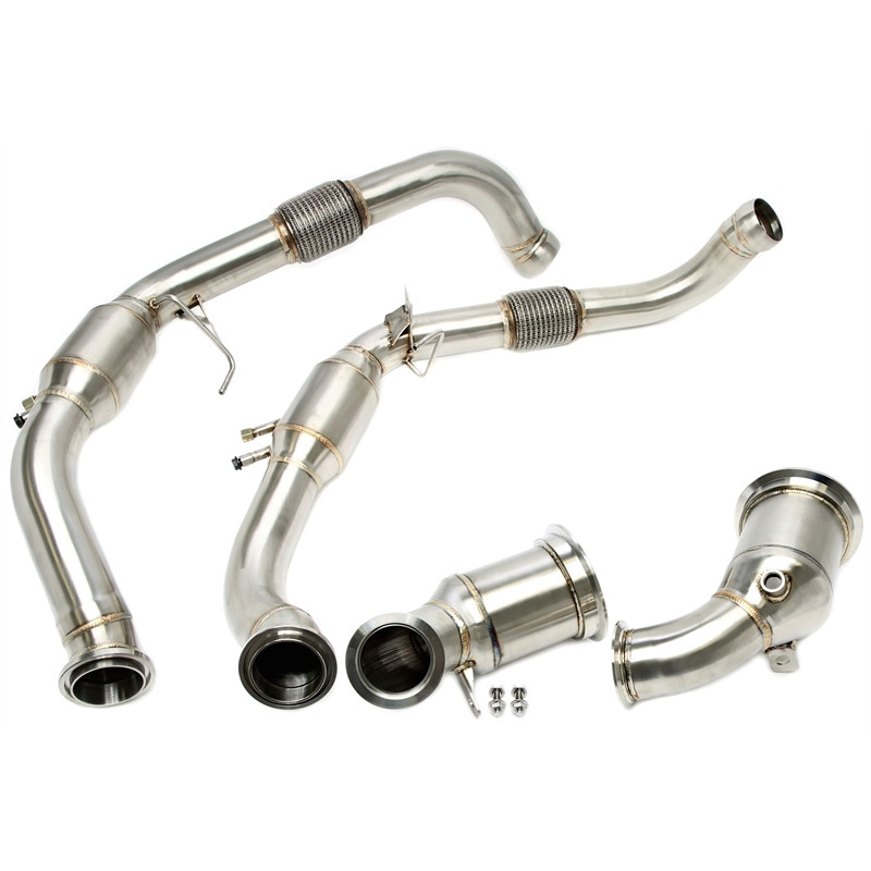 Downpipe + tailpipe all tranne convertitore cataliticoper Porsche Panamera 4/4S 2.9T mit OPF/GPF  97