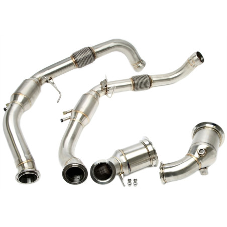 Downpipe + tailpipe all tranne convertitore cataliticoper Porsche Panamera 4/4S 2.9T mit OPF/GPF  97