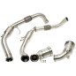 Downpipe + tailpipe all tranne convertitore cataliticoper Porsche Panamera 4/4S 2.9T mit OPF/GPF  97