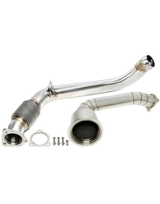 Downpipe con protezione termica and convertitore catalitico / pre-catDownpipe / main catDownpipep...