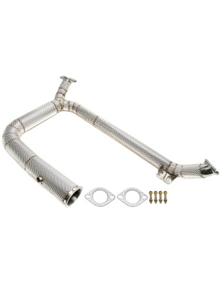 Downpipe con heat protection tranne convertitore cataliticoper Porsche 718 Boxster/718 Cayman 2.0...