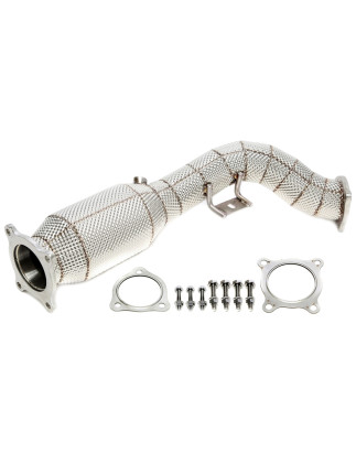 Downpipe con heat protection and convertitore cataliticoper Porsche Macan  95B_ 2.0TFSI (Cod. T-06PO