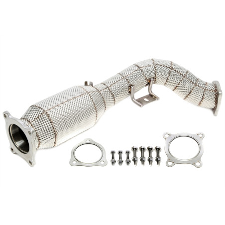 Downpipe con heat protection and convertitore cataliticoper Porsche Macan  95B_ 2.0TFSI (Cod. T-06PO