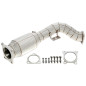 Downpipe con heat protection and convertitore cataliticoper Porsche Macan  95B_ 2.0TFSI (Cod. T-06PO