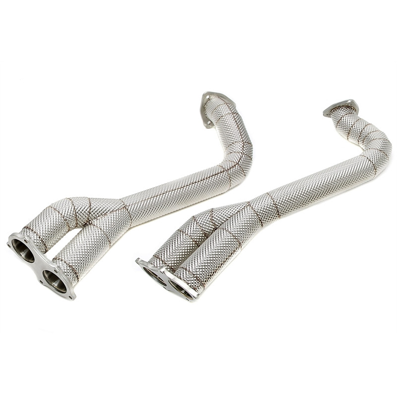 Downpipe con heat protectionper Porsche 718 Boxster/Boxster Spyder GTS 4.0 / 718 Cayman GTS 4.0/4...