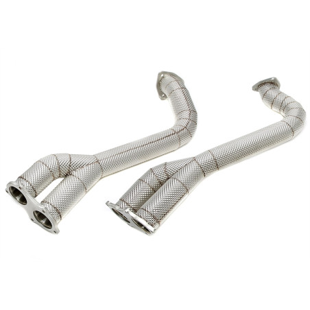 Downpipe con heat protectionper Porsche 718 Boxster/Boxster Spyder GTS 4.0 / 718 Cayman GTS 4.0/4...