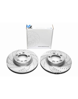 set dischi freno sportivi  ant. per Porsche 911 996+997 (Cod. T-EVOBS20870HCP)