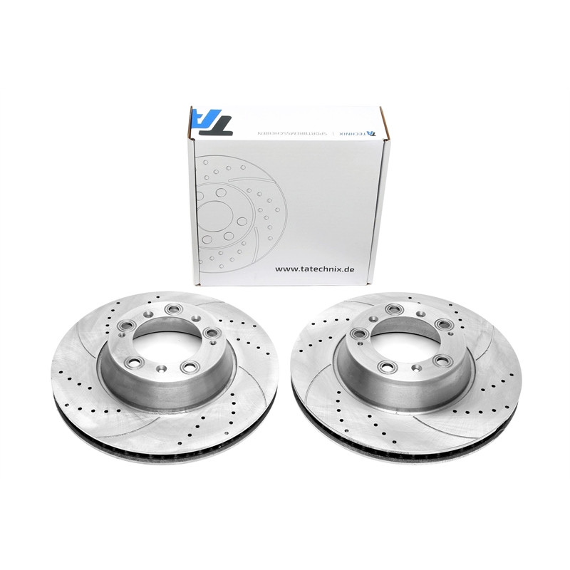 set dischi freno sportivi  post. per Porsche 911 996+997+991 (Cod. T-EVOBS20872HCP)