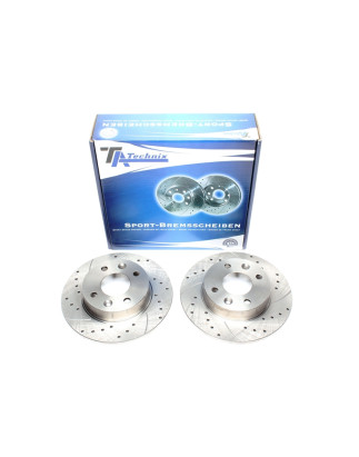 set dischi freno sportivi  ant. per Renault Rapid Kasten / Twingo I / Super 5 (Cod. T-EVOBS1031P)