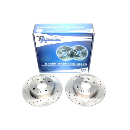 set dischi freno sportivi  ant. per Renault Rapid Kasten / Twingo I / Super 5 (Cod. T-EVOBS1031P)