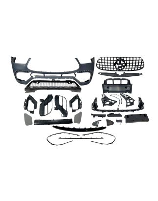 Paraurti Anteriori Mercedes W167 / C167 2020+ GLE Look AMG (Cod. E-TCM0495)