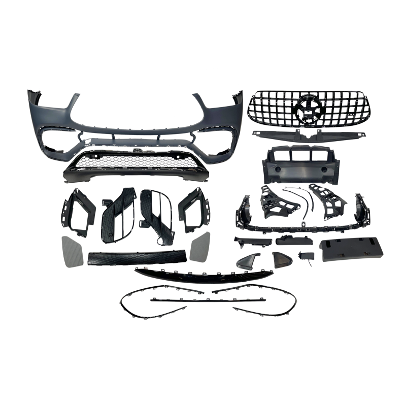 Paraurti Anteriori Mercedes W167 / C167 2020+ GLE Look AMG (Cod. E-TCM0495)