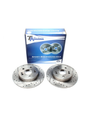 set dischi freno sportivi  post. per Renault Safrane I / Scénic I (Cod. T-EVOBS1534P)