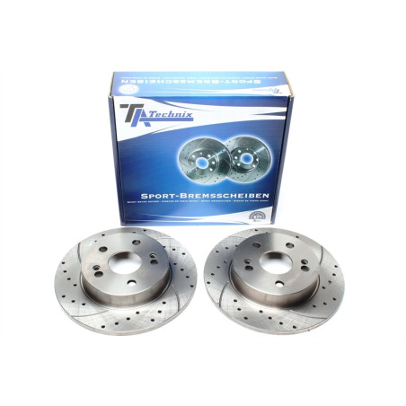set dischi freno sportivi  post. per Renault Safrane I / Scénic I (Cod. T-EVOBS1534P)