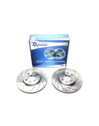 set dischi freno sportivi  ant. Renault Laguna I / Laguna I Grandtour / Megane I Coach / Mega... (Co