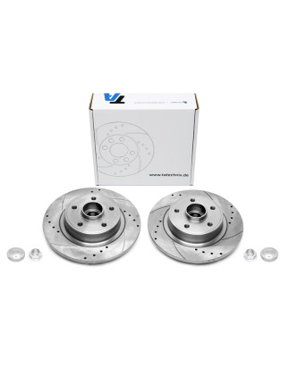 set dischi freno sportivi tranne wheel bearing+ sensor ring  post. Renault Laguna II / Laguna... (Co