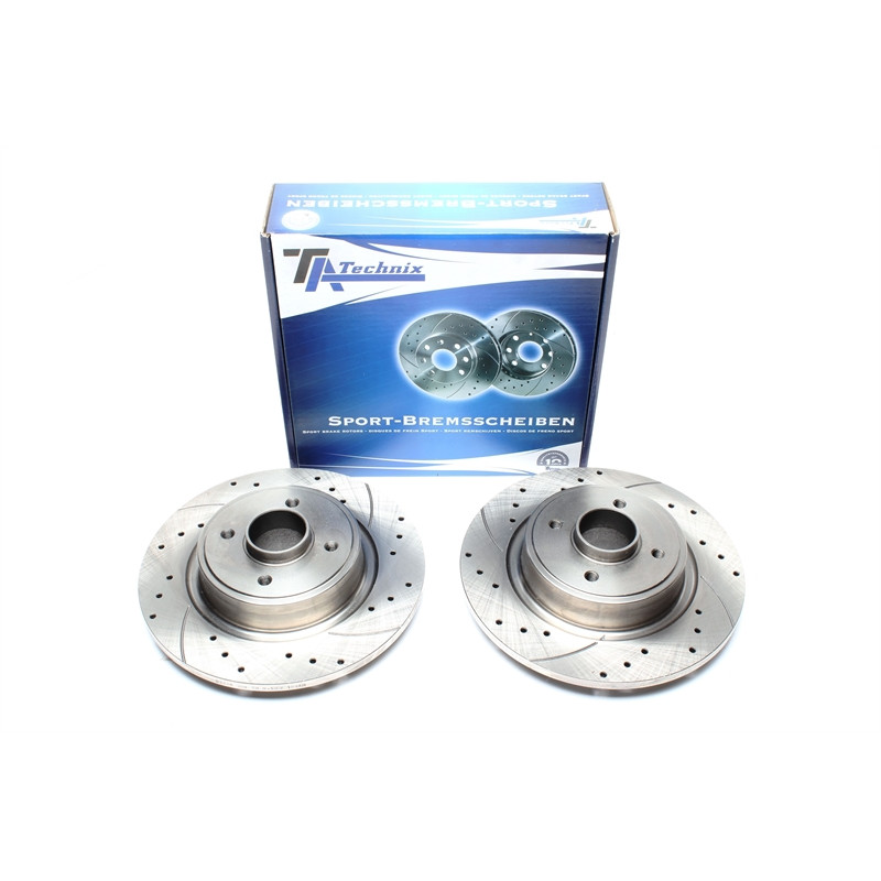 set dischi freno sportivi tranne wheel bearing+ sensor ring  post. Renault Megane I Grandtour... (Co