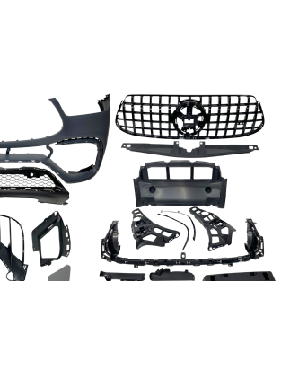 Paraurti Anteriori Mercedes W167 / C167 2020+ GLE Look AMG (Cod. E-TCM0495)