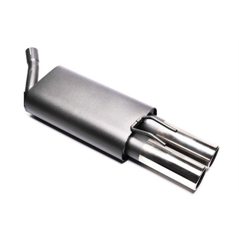silenziatore sportivo  2x76mm per Renault Twingo I (Cod. T-EVOREE276)