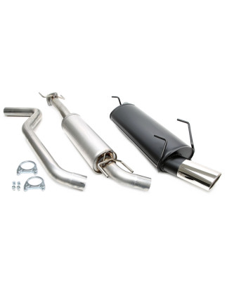 scarico sportivo 1x90x120mm per Saab 9-5 Turbo  YS3E (Cod. T-01SA001-25)