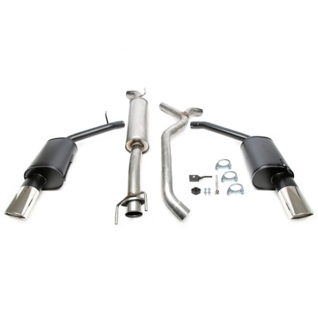  scarico sportivo 1x90/120mm  per Saab 9-5 Turbo berlina+Wagon (Cod. T-01SA001-25D)
