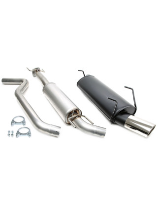 scarico sportivo 1x90x120mm per Saab 9-5 Turbo  YS3E (Cod. T-01SA002-25)