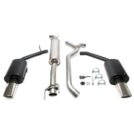  scarico sportivo 1x90/120mm  per Saab 9-5 Turbo berlina+Wagon (Cod. T-01SA002-25D)