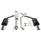  scarico sportivo 1x90/120mm  per Saab 9-5 Turbo berlina+Wagon (Cod. T-01SA002-25D)