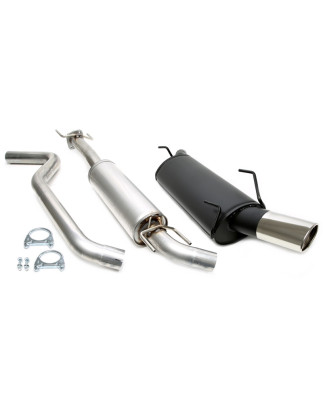 scarico sportivo 1x90x120mm per Saab 9-5 Turbo  YS3E (Cod. T-01SA003-25)