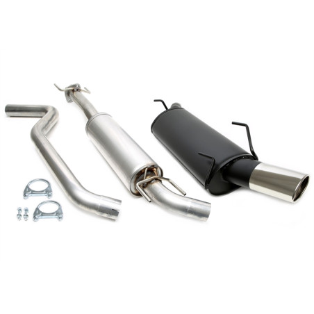 scarico sportivo 1x90x120mm per Saab 9-5 Turbo  YS3E (Cod. T-01SA003-25)