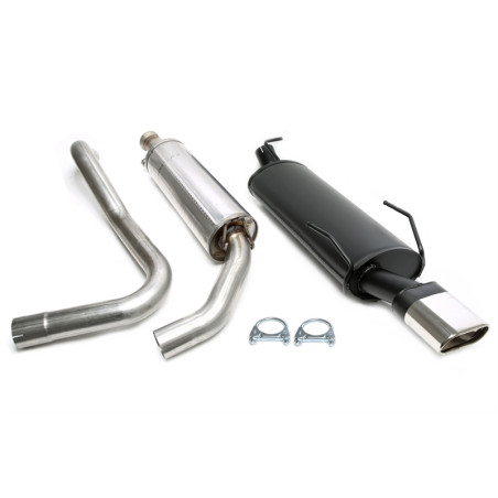 scarico sportivo 1x70x140mm per Saab 9-3 2.0T Aerovers. I  YS3D (Cod. T-01SA005-23)