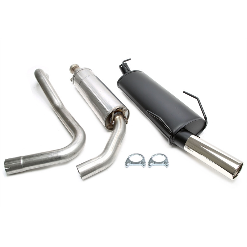 scarico sportivo 1x90mm per Saab 900 II Coupe + Cabrio (Cod. T-01SA007-9)