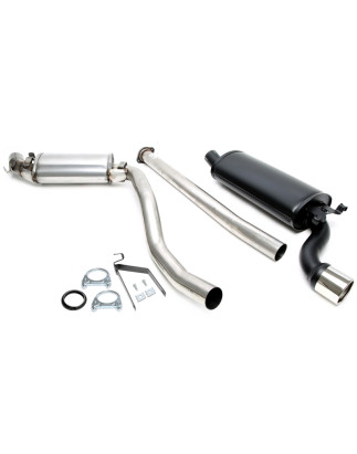 scarico sportivo 1x90mm per Saab 9000 hatchback  YS3C (Cod. T-01SA008-9)