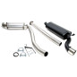 scarico sportivo 1x90mm per Saab 9000 hatchback  YS3C (Cod. T-01SA008-9)