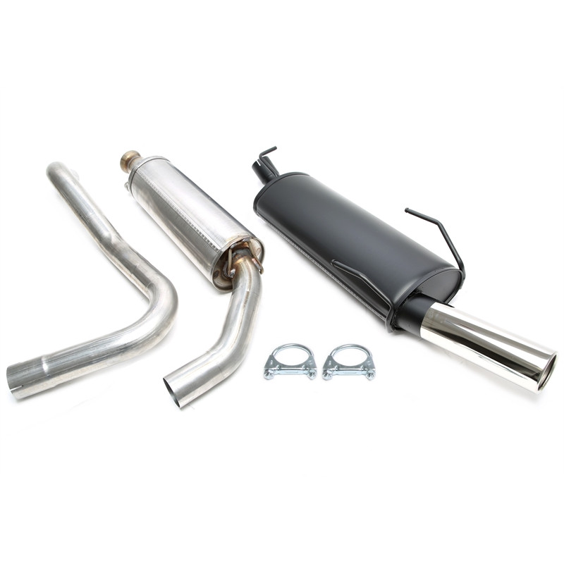 scarico sportivo 1x90mm per Saab 900 II 2.0T +Coupe/Cabrio  YS3D (Cod. T-01SA014-09)