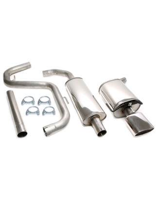 sistema di scarico 85x150mm per Saab 9-3 1.8T/2.0T  YS3F (Cod. T-02SA002-21)