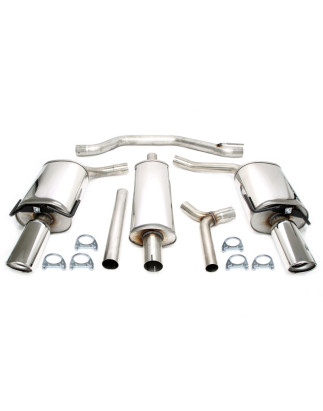 sistema di scarico  1x100mm  per Saab 9-3 1.8T/2.0T/2.8T  YS3F (Cod. T-02SA003-10D)