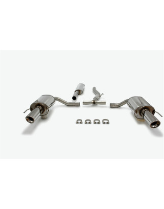 sistema di scarico  1x100mm  per Saab 9-3 estate XWD 2.0T/2.8T  YS3F (Cod. T-02SA005-10D)